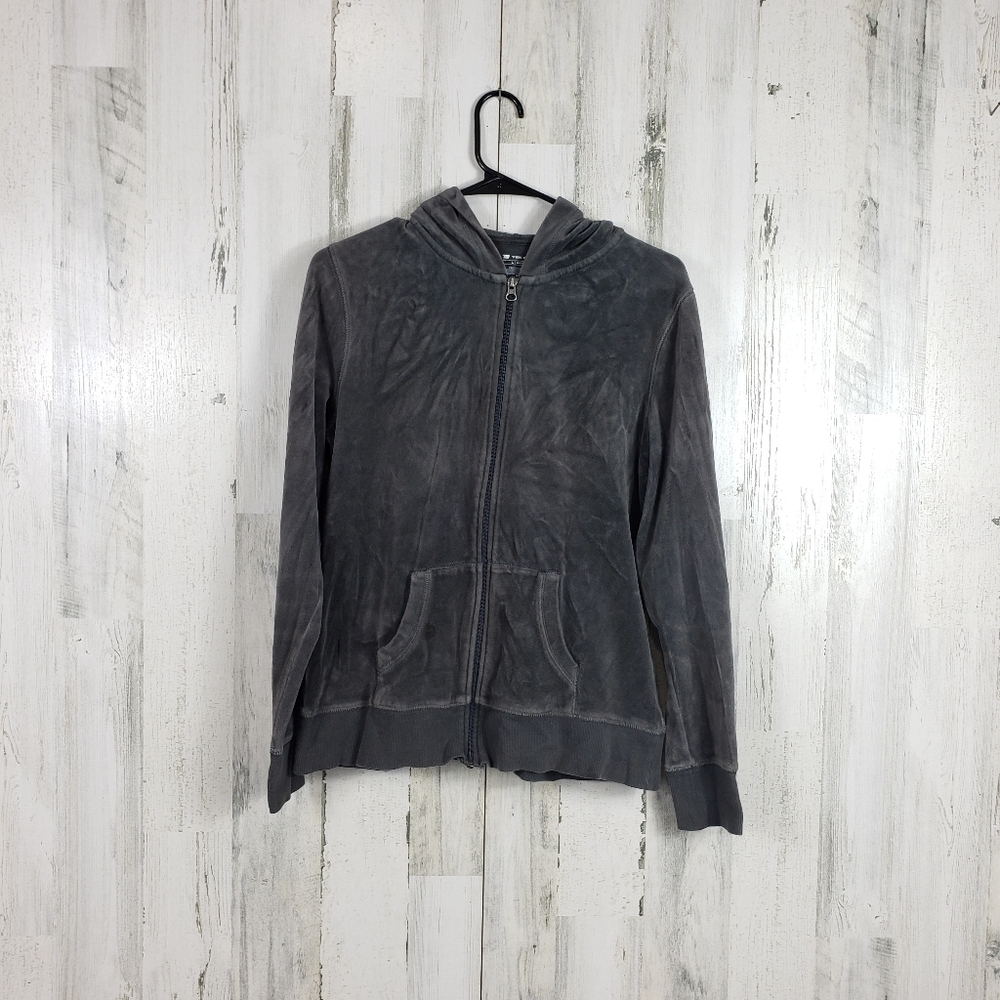 Womans tek gear gray jacket size large